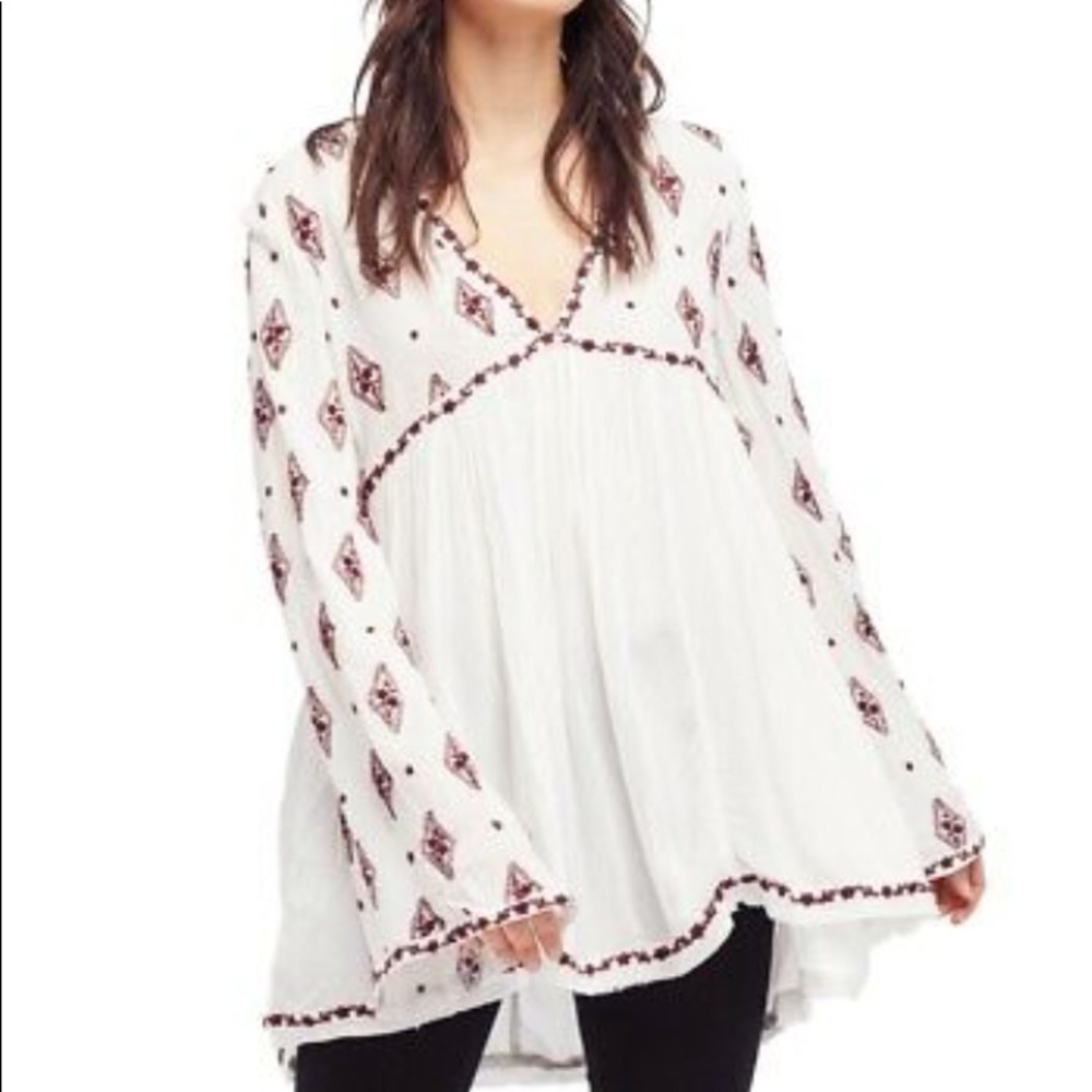 Free People swing dress with diamond embroidery - Picture 5 of 8